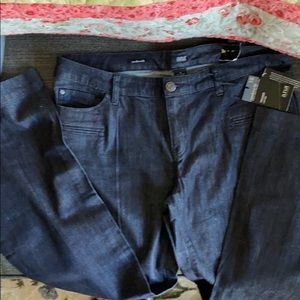 New A.N.A a New Approach Dark Blue Jeans,Size 16